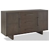 Modus International Oakland 3-Drawer Sideboard in Brunette