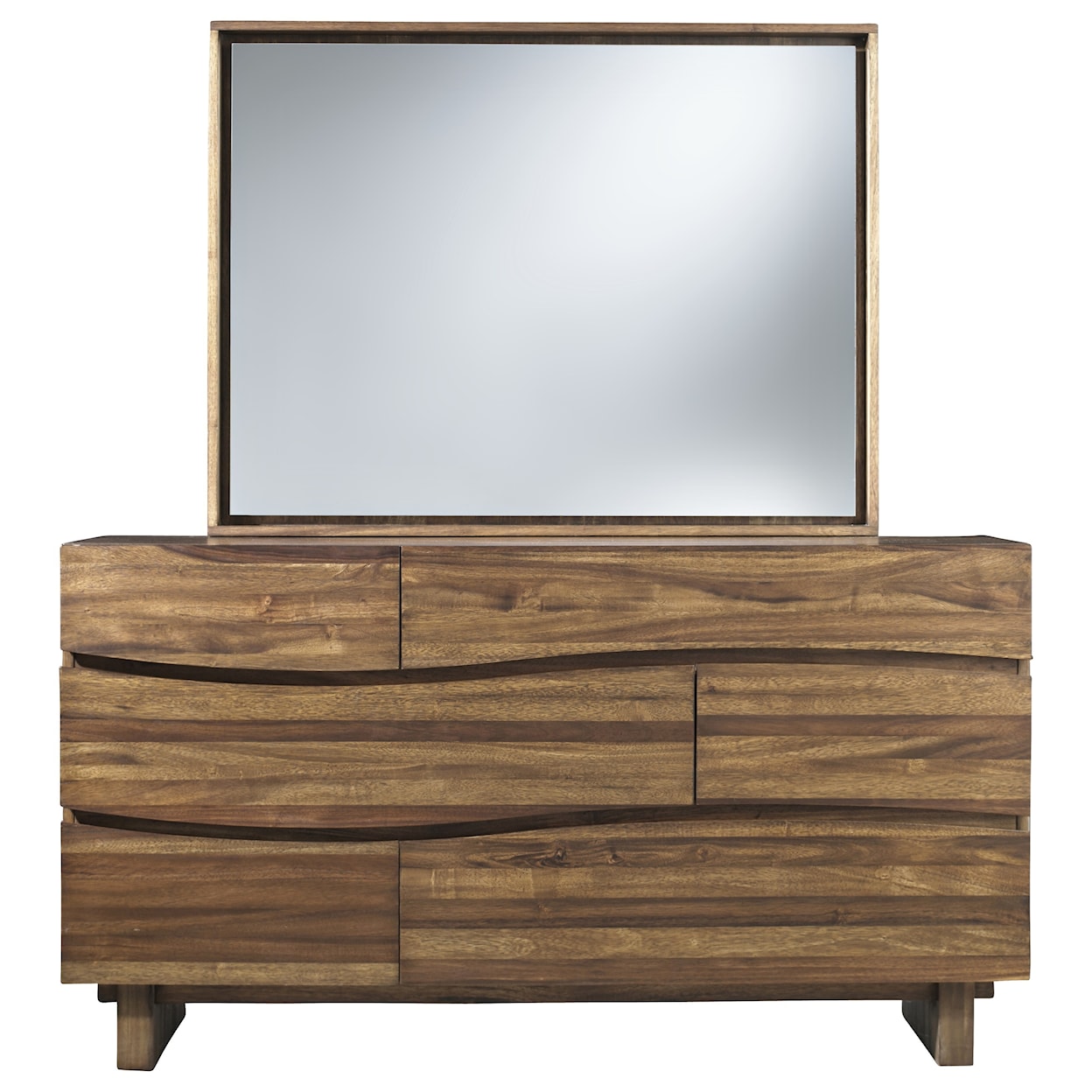 Modus International Ocean Dresser and Mirror Set