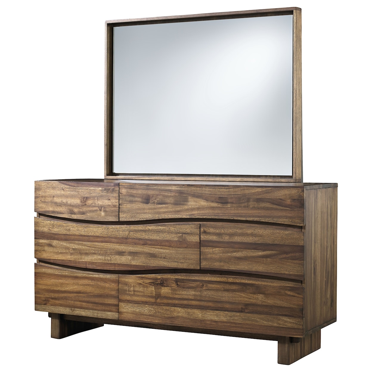 Modus International Ocean Dresser and Mirror Set