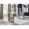 Modus International Omnia 84" Table in Brushed Stainless Steel