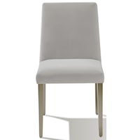 Chair - Smoke/Brushed Stainless Steel