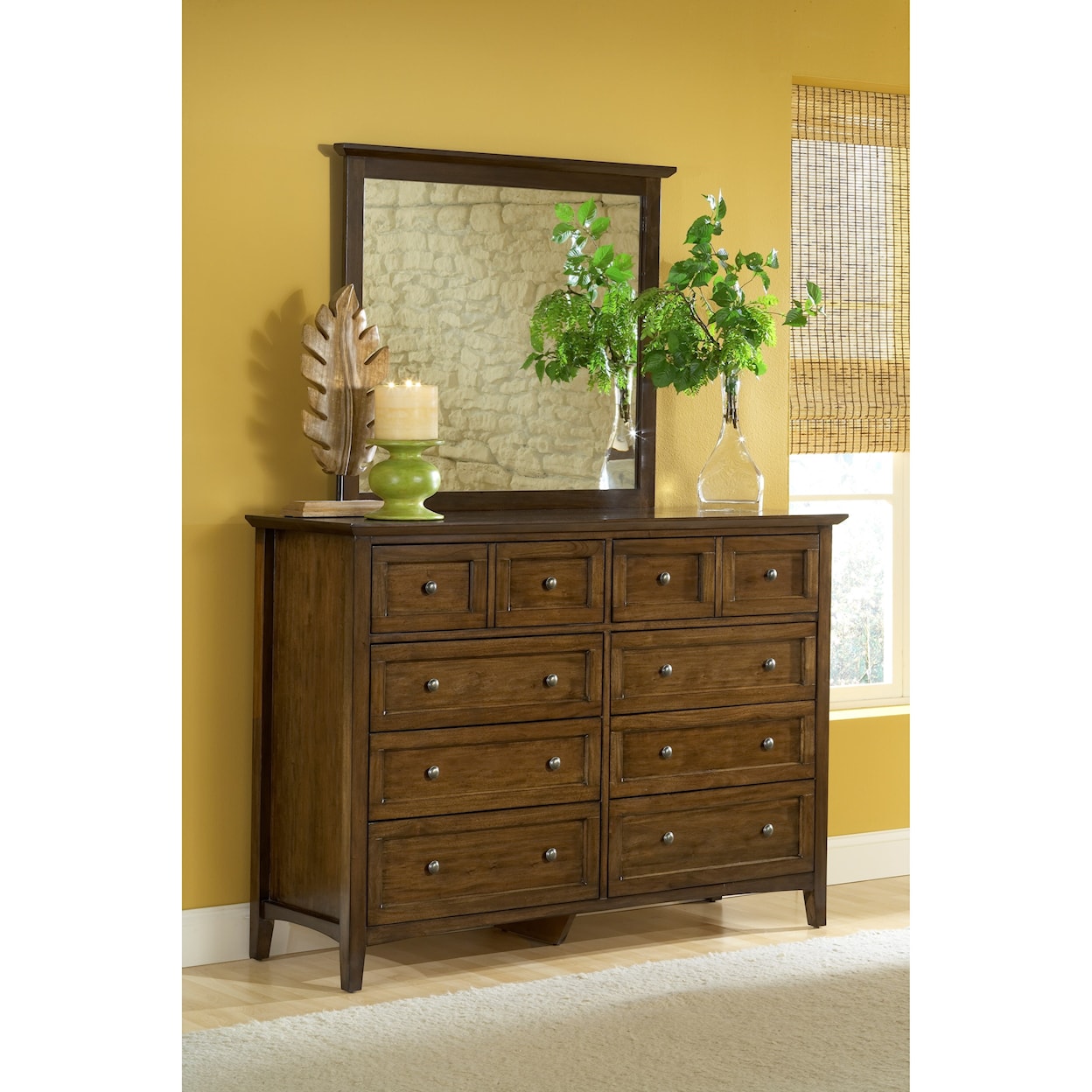 Modus International Paragon 8-Drawer Dresser & Mirror