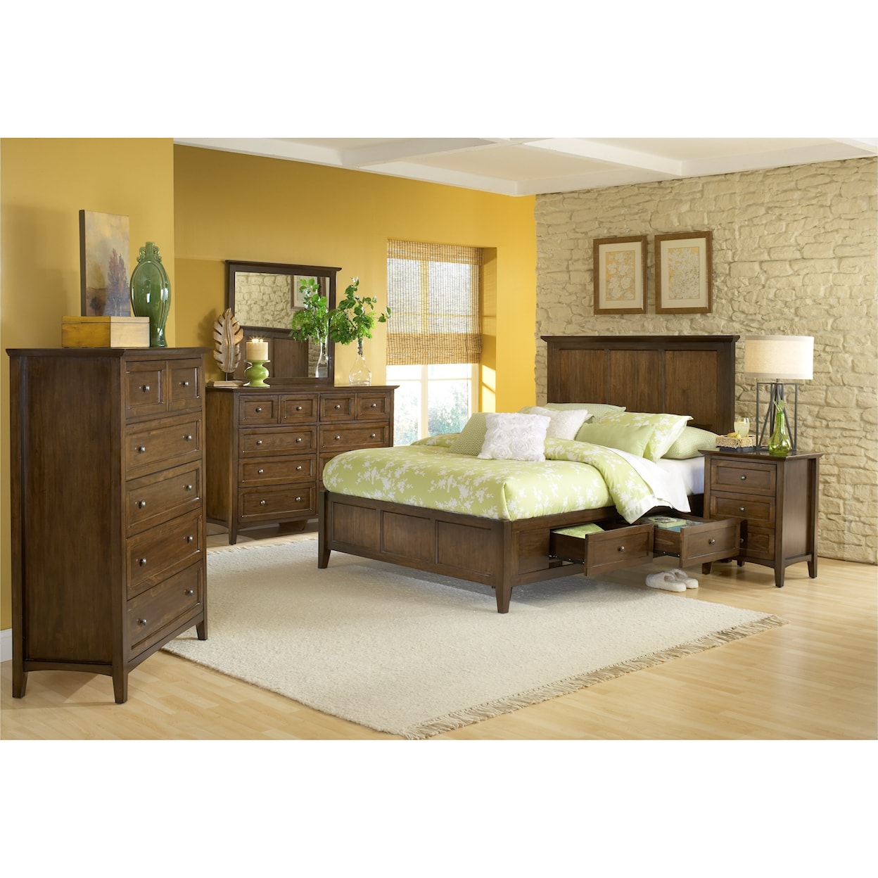 Modus International Paragon Queen Storage Bed