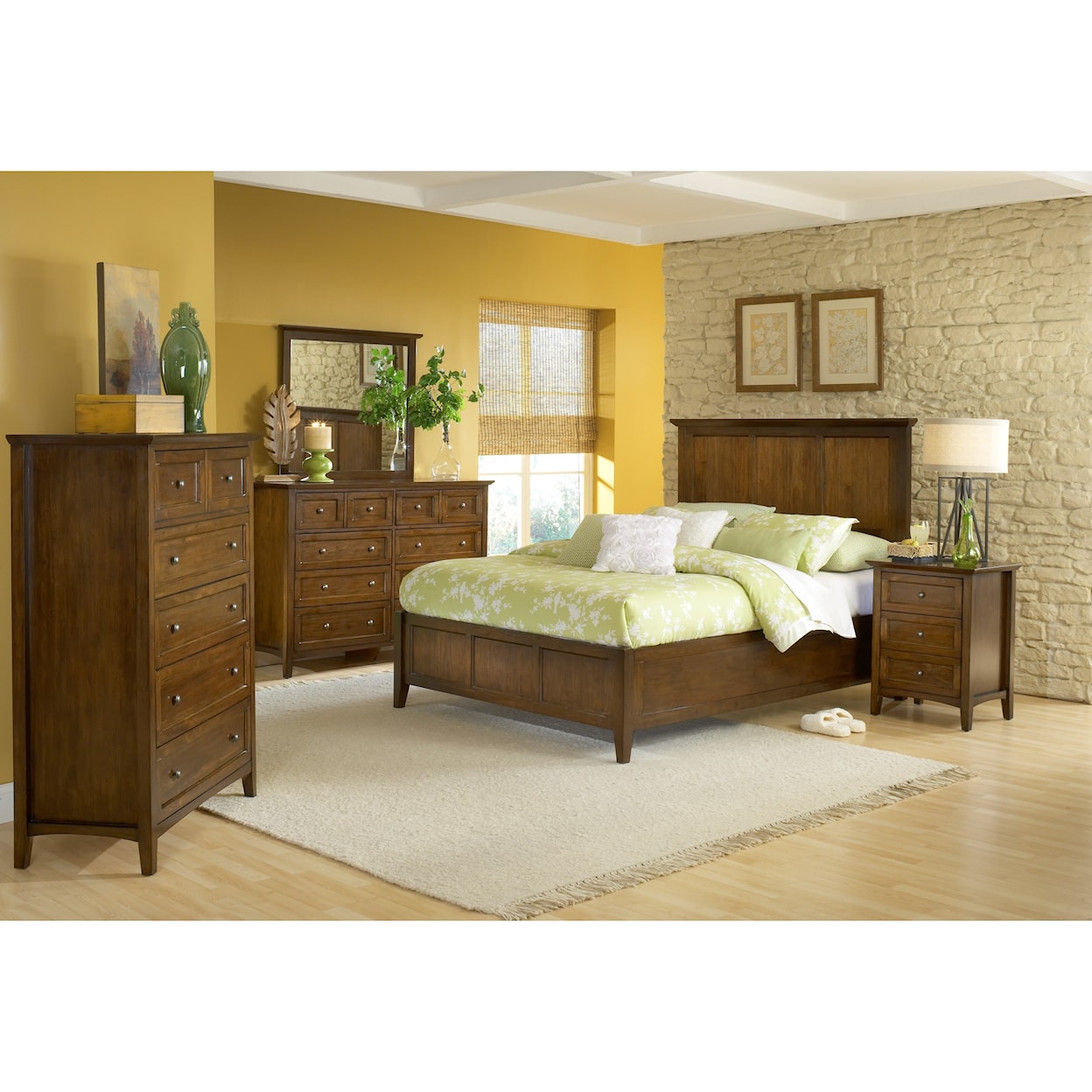 Modus International Paragon Queen Low-Profile Bed