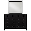 Modus International Paragon 8-Drawer Dresser & Mirror