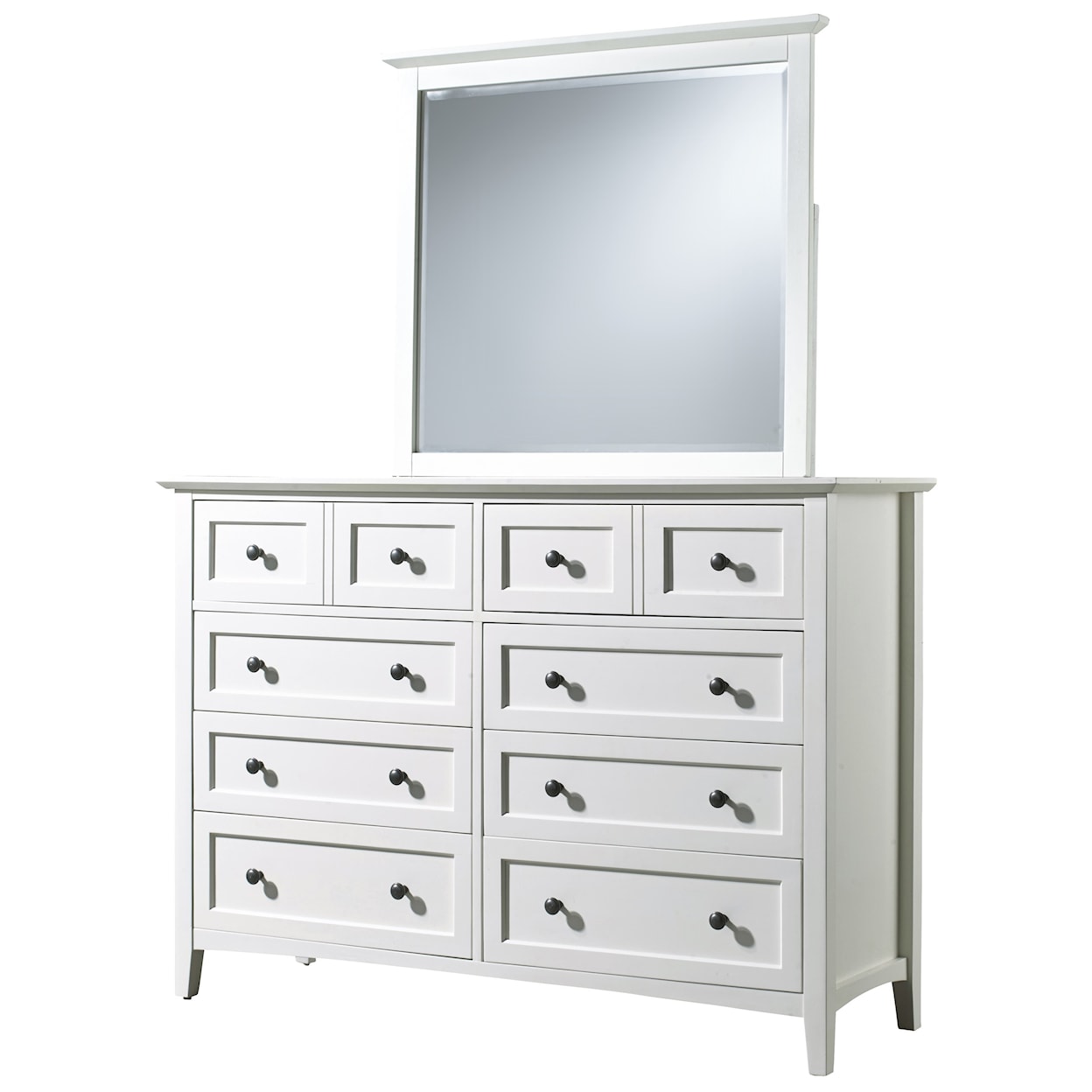 Modus International Paragon 8-Drawer Dresser & Mirror