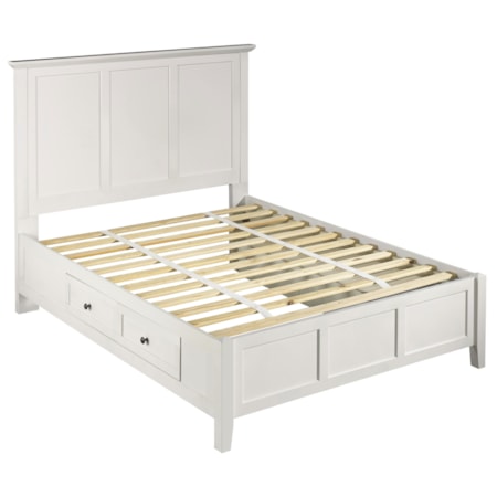 California King Storage Bed