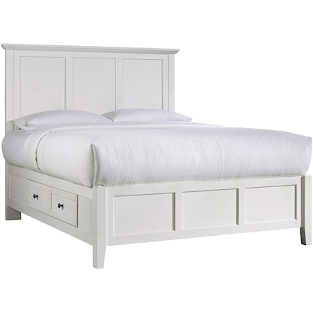 King Storage Bed