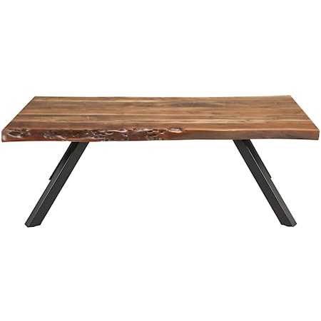 Live Edge Rectangular Coffee Table