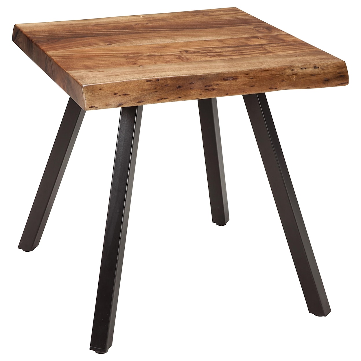 Modus International Reese Square Live Edge End Table