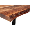 Modus International Reese Square Live Edge End Table