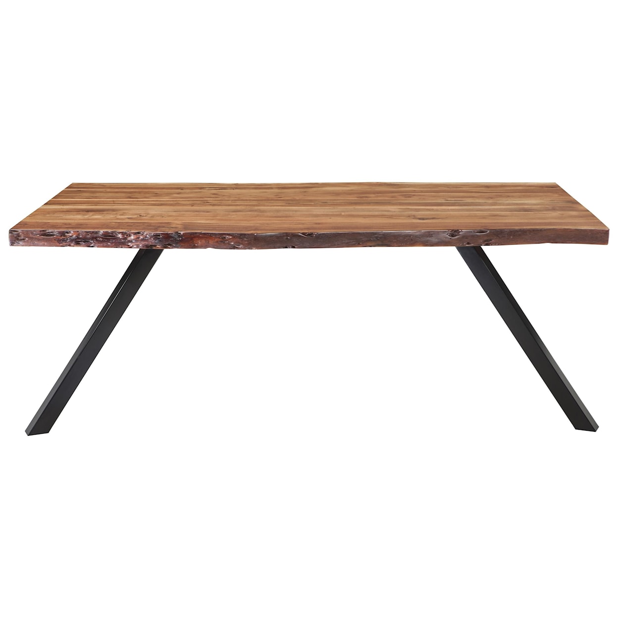 Modus International Reese Rectangular Live Edge Dining Table