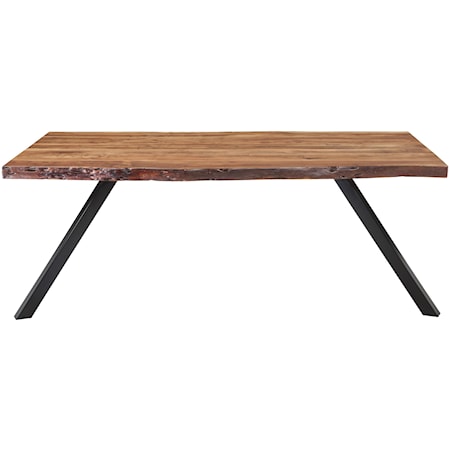 Rectangular Live Edge Dining Table