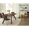 Modus International Reese Rectangular Live Edge Dining Table