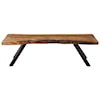 Modus International Reese Live Edge Dining Bench 