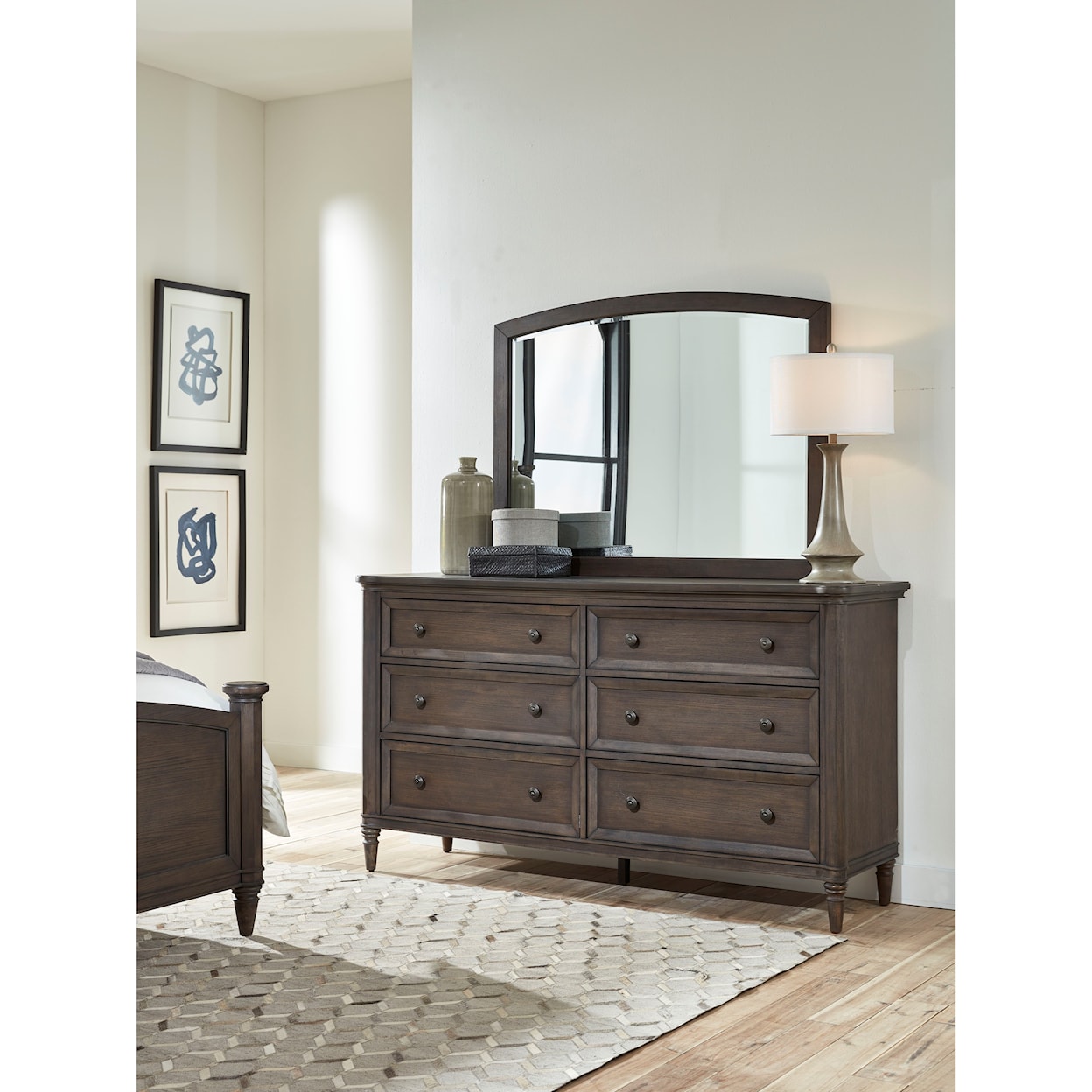 Modus International Sophie Mirror in Dark Roast