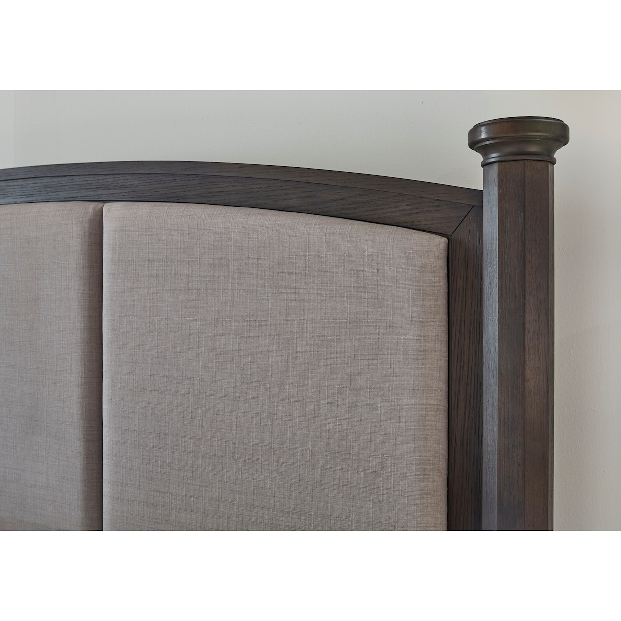 Modus International Sophie Full Upholstered Bed in Dark Roast