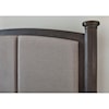 Modus International Sophie King Upholstered Bed in Dark Roast