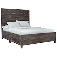 Rustic Queen Low-Profile Bed