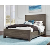 Rustic Queen Panel Bed