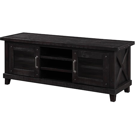 Solid Wood Media Console