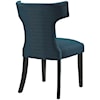 Modway Curve Fabric Dining Chair