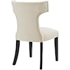 Modway Curve Fabric Dining Chair