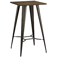 Industrial Square Bar Table