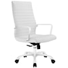 Modway Home Office Finesse Highback Office Chair In White