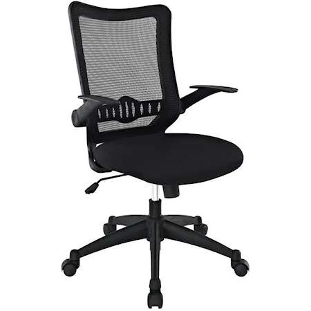 Explorer Mid Back Mesh Office Chair In Black