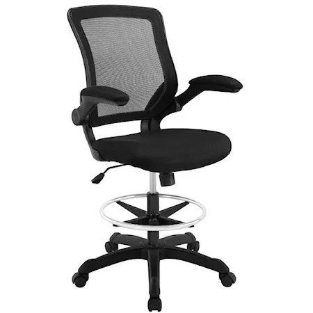 Veer Drafting Chair In Black