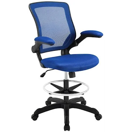Veer Drafting Chair In Blue