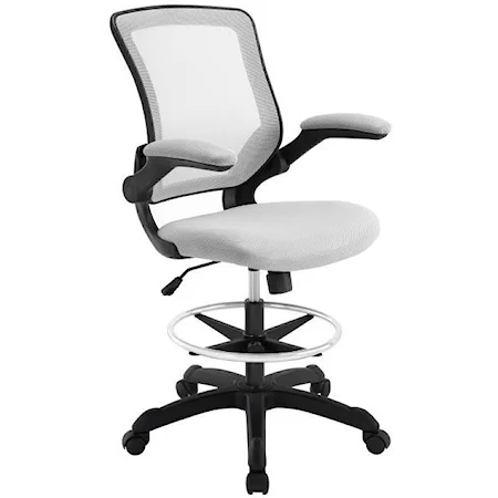 Veer Drafting Chair In Gray