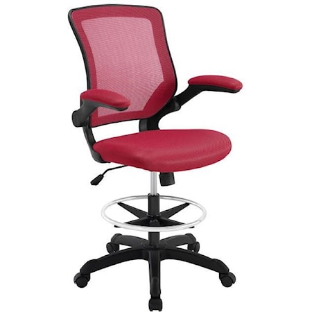 Veer Drafting Chair In Red
