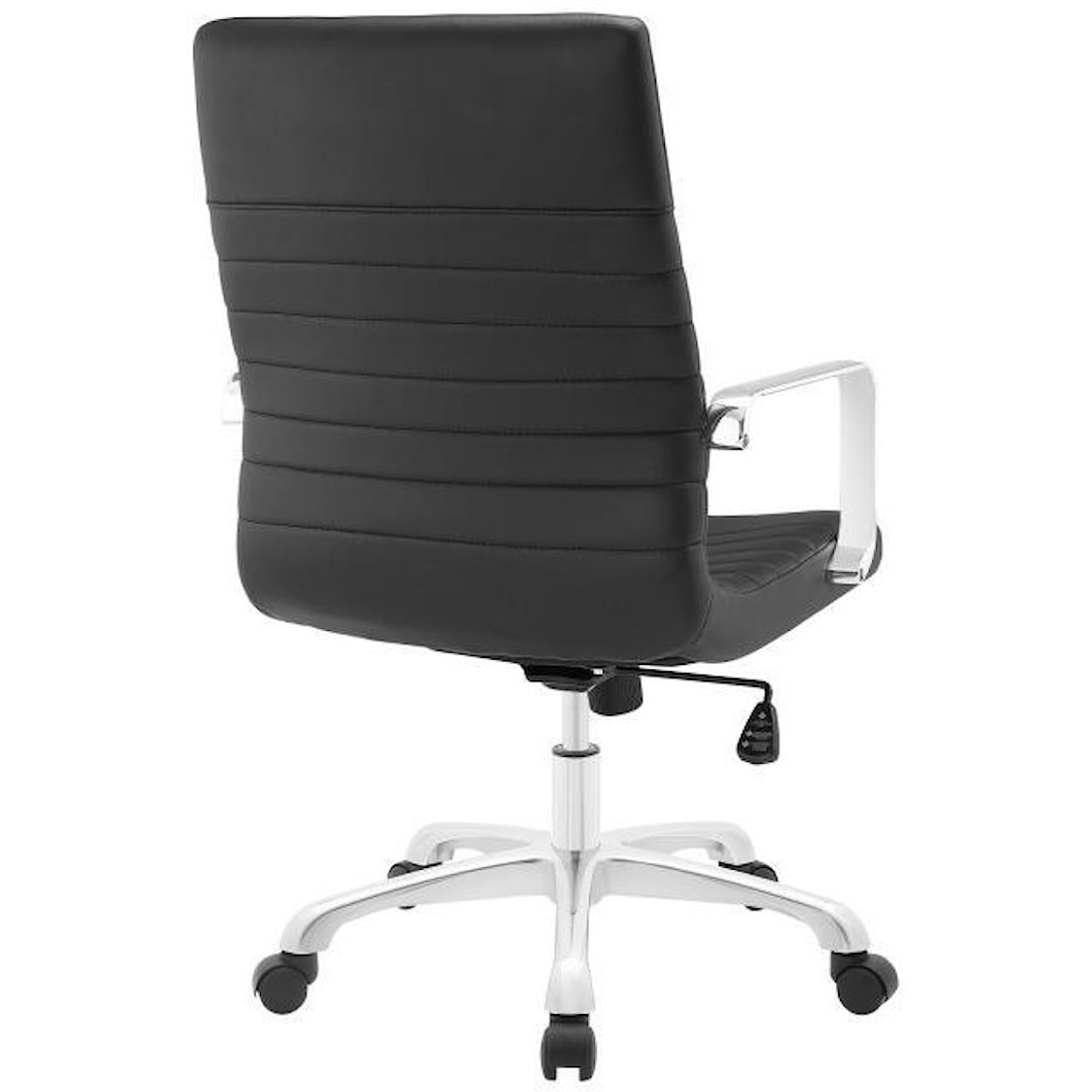 Modway Home Office Finesse Mid Back Office Chair In Black