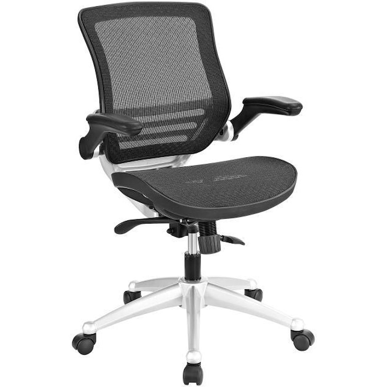 Modway Home Office Edge All Mesh Office Chair In Black