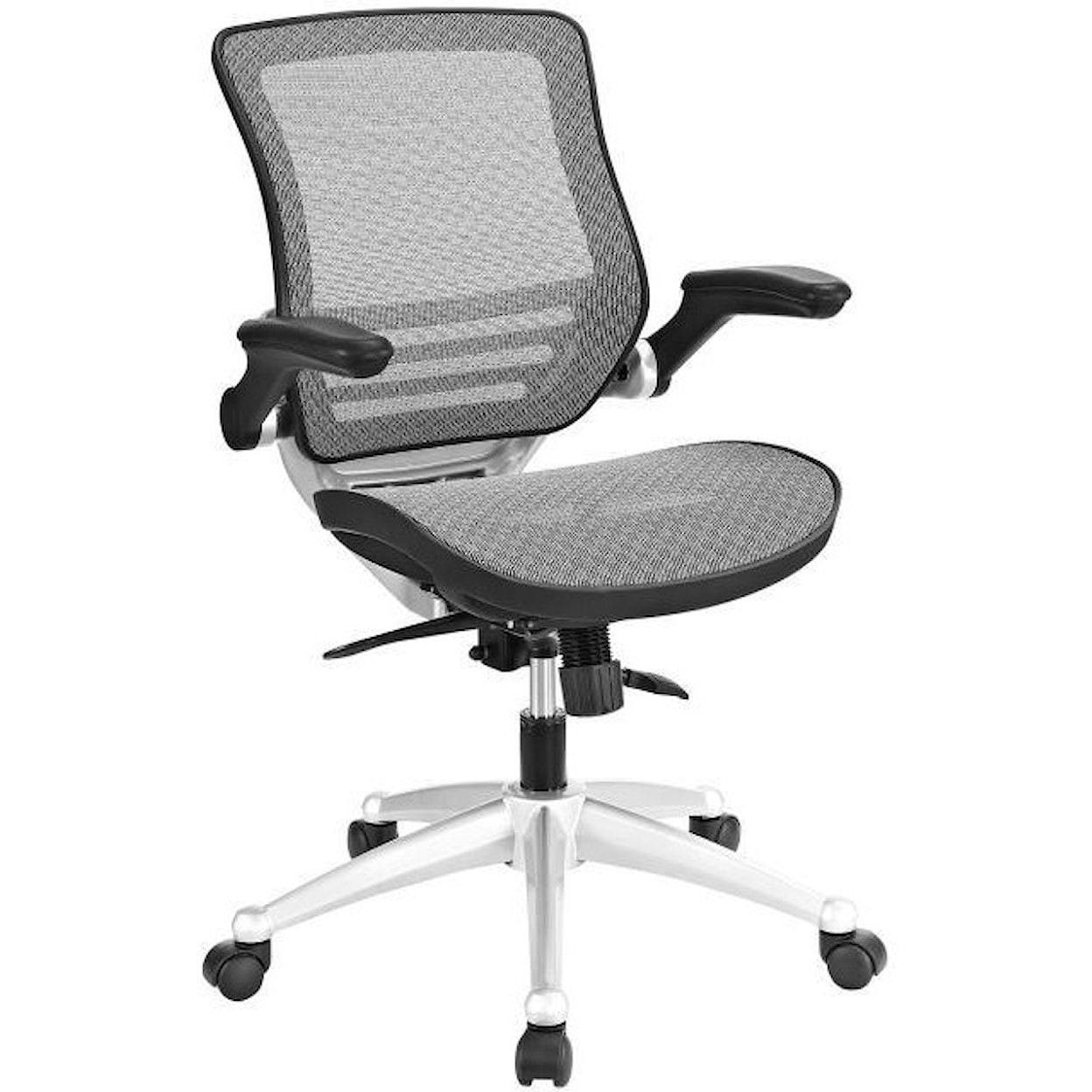 Modway Home Office Edge All Mesh Office Chair In Gray