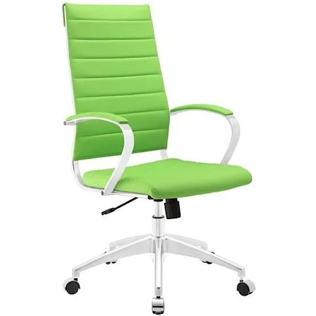 Jive Highback Office Chair In Bright Green