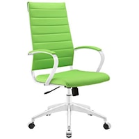 Jive Highback Office Chair In Bright Green