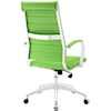 Modway Home Office Jive Highback Office Chair In Bright Green