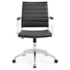 Modway Home Office Jive Highback Office Chair In Brown