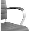 Modway Home Office Jive Mid Back Office Chair In Gray