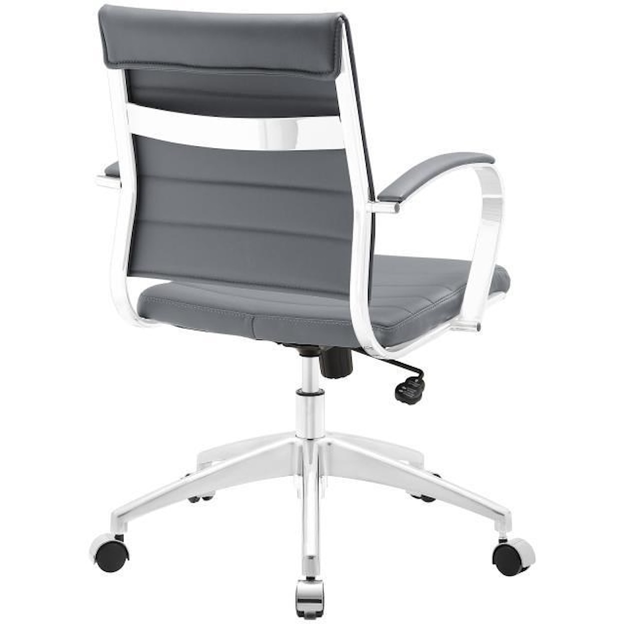 Modway Home Office Jive Mid Back Office Chair In Gray