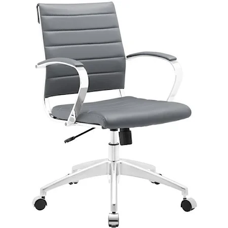 Jive Mid Back Office Chair In Gray