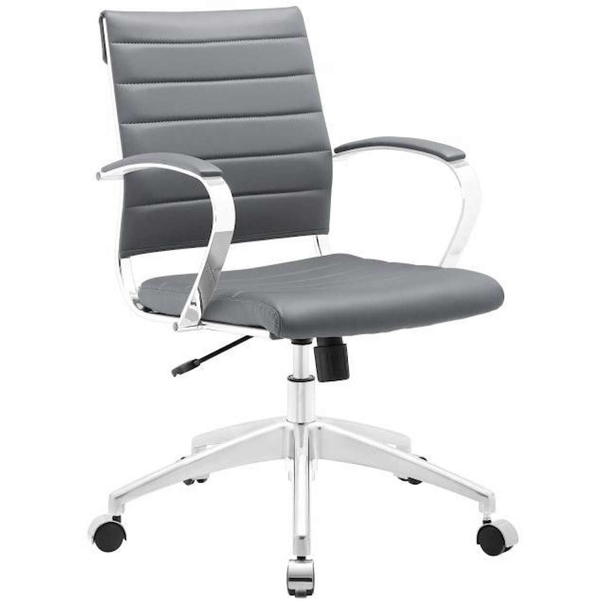 Modway Home Office Jive Mid Back Office Chair In Gray