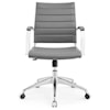 Modway Home Office Jive Mid Back Office Chair In Gray