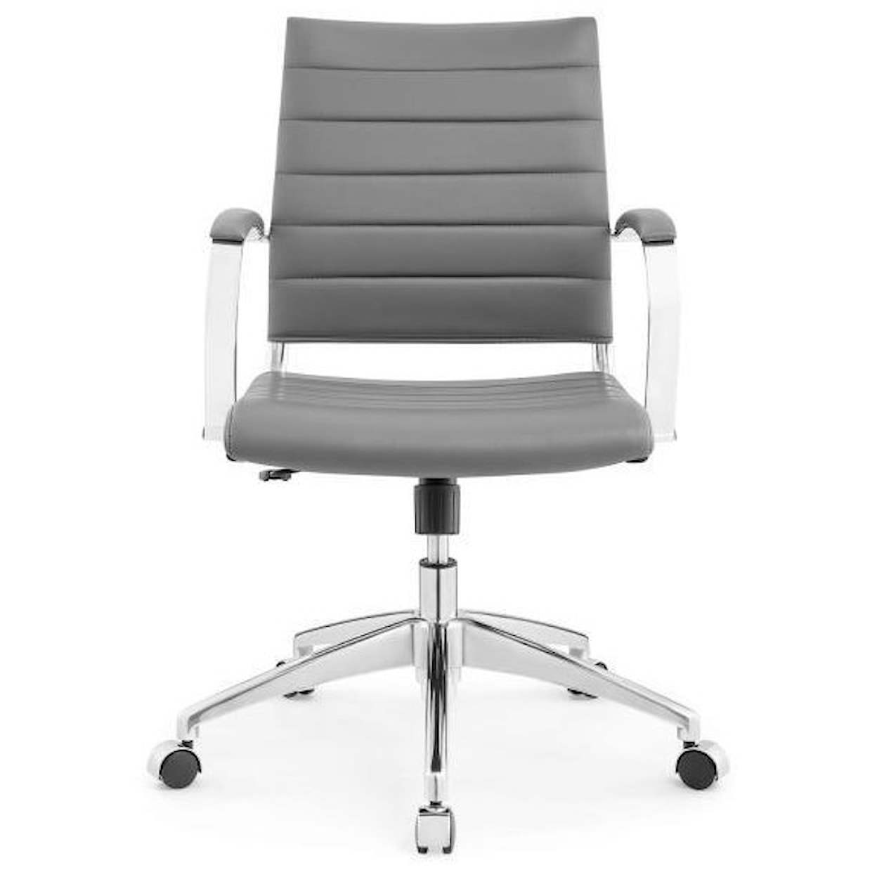 Modway Home Office Jive Mid Back Office Chair In Gray