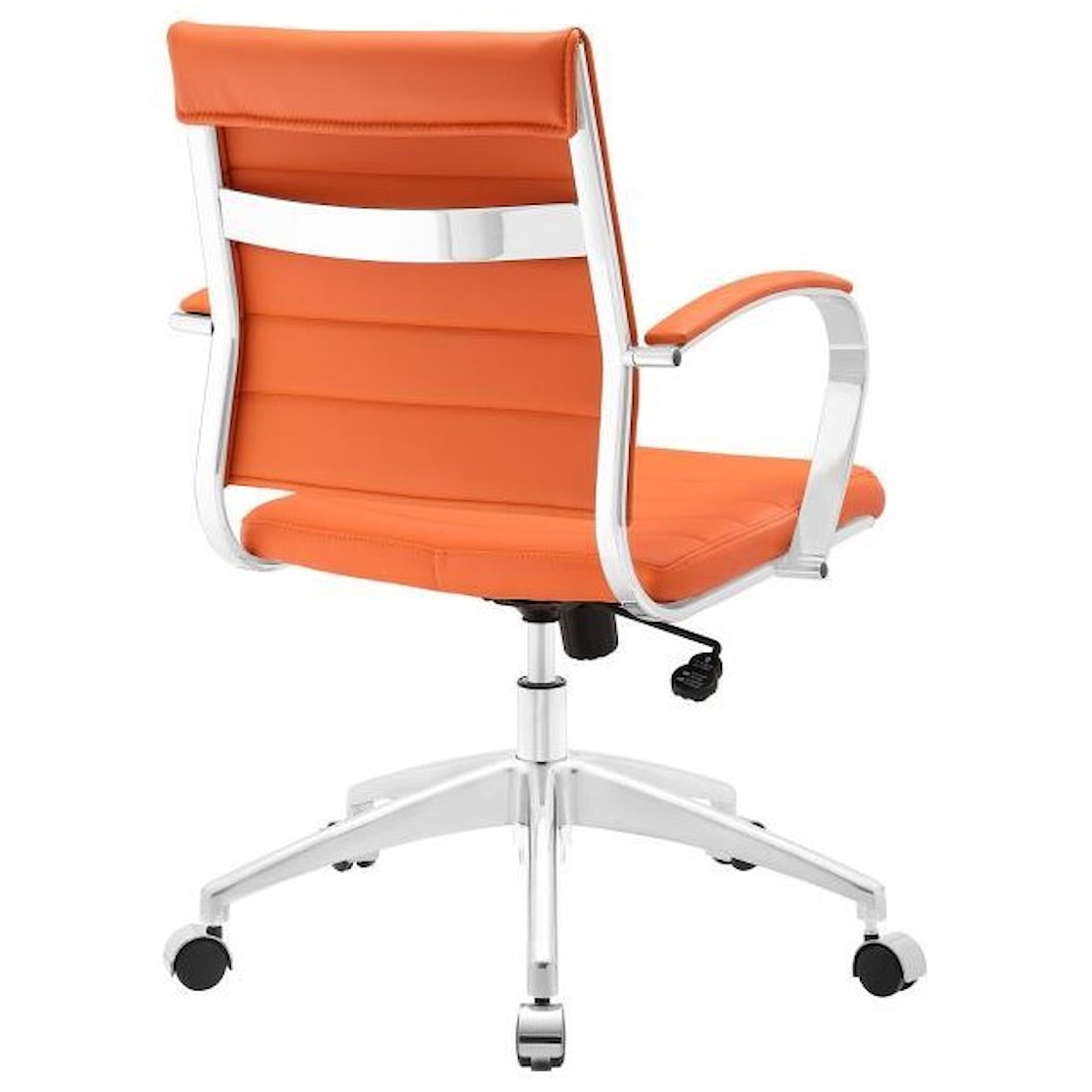 Modway Home Office Jive Mid Back Office Chair In Orange