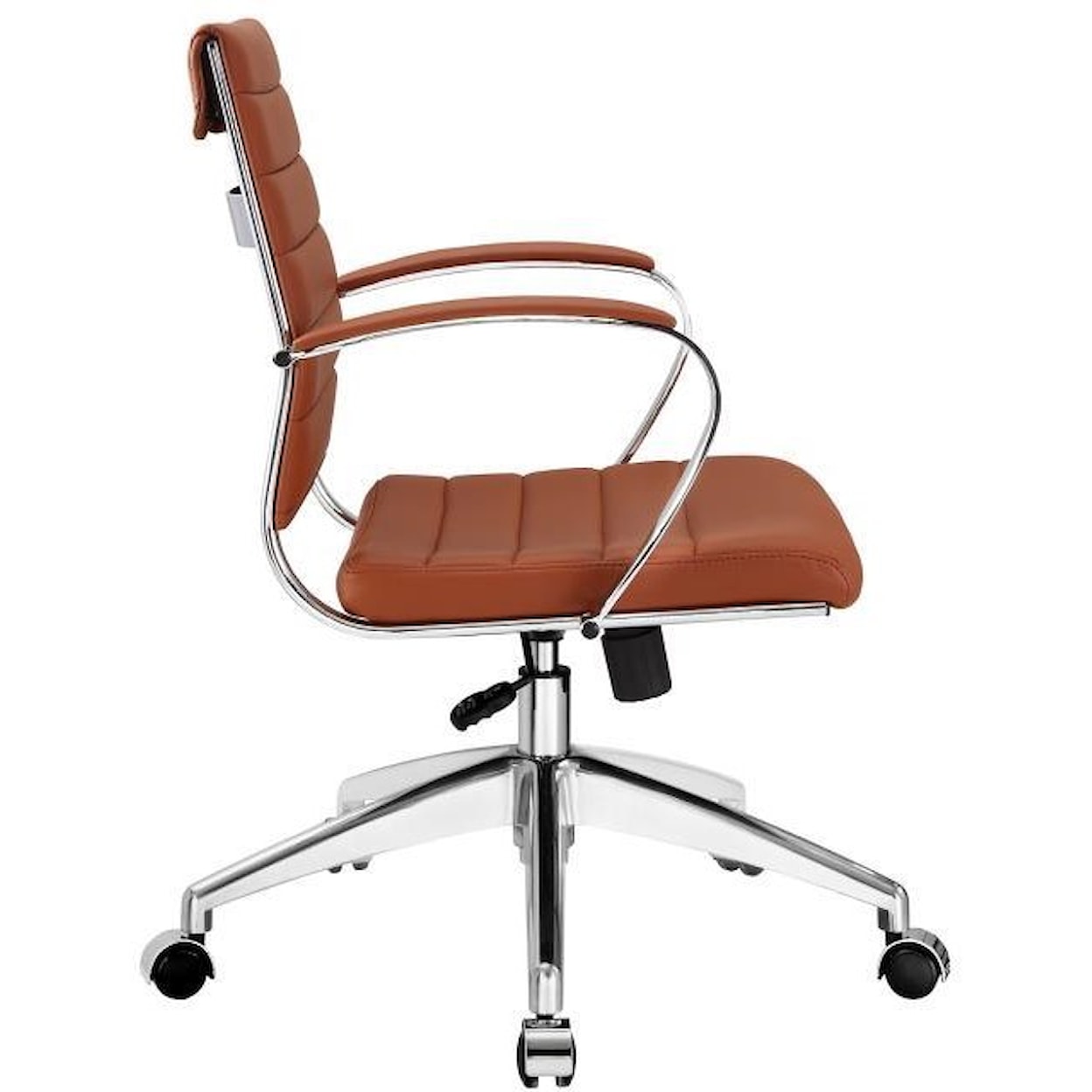 Modway Home Office Jive Mid Back Office Chair In Terracotta