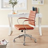 Modway Home Office Jive Mid Back Office Chair In Terracotta